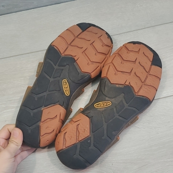 Keen Mens Outdoor Shitake Bombay Hiking Comfort Leather Sandals shoes sz 11.5 main image 8